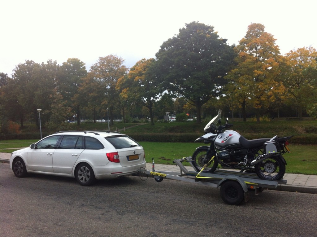 Een BMW R1150GS Adventure